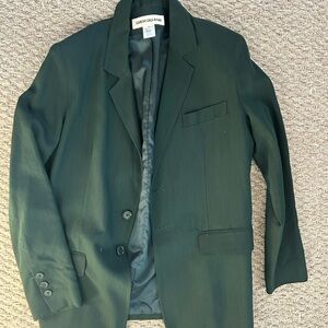 Caron Callahan Deep Green Blazer